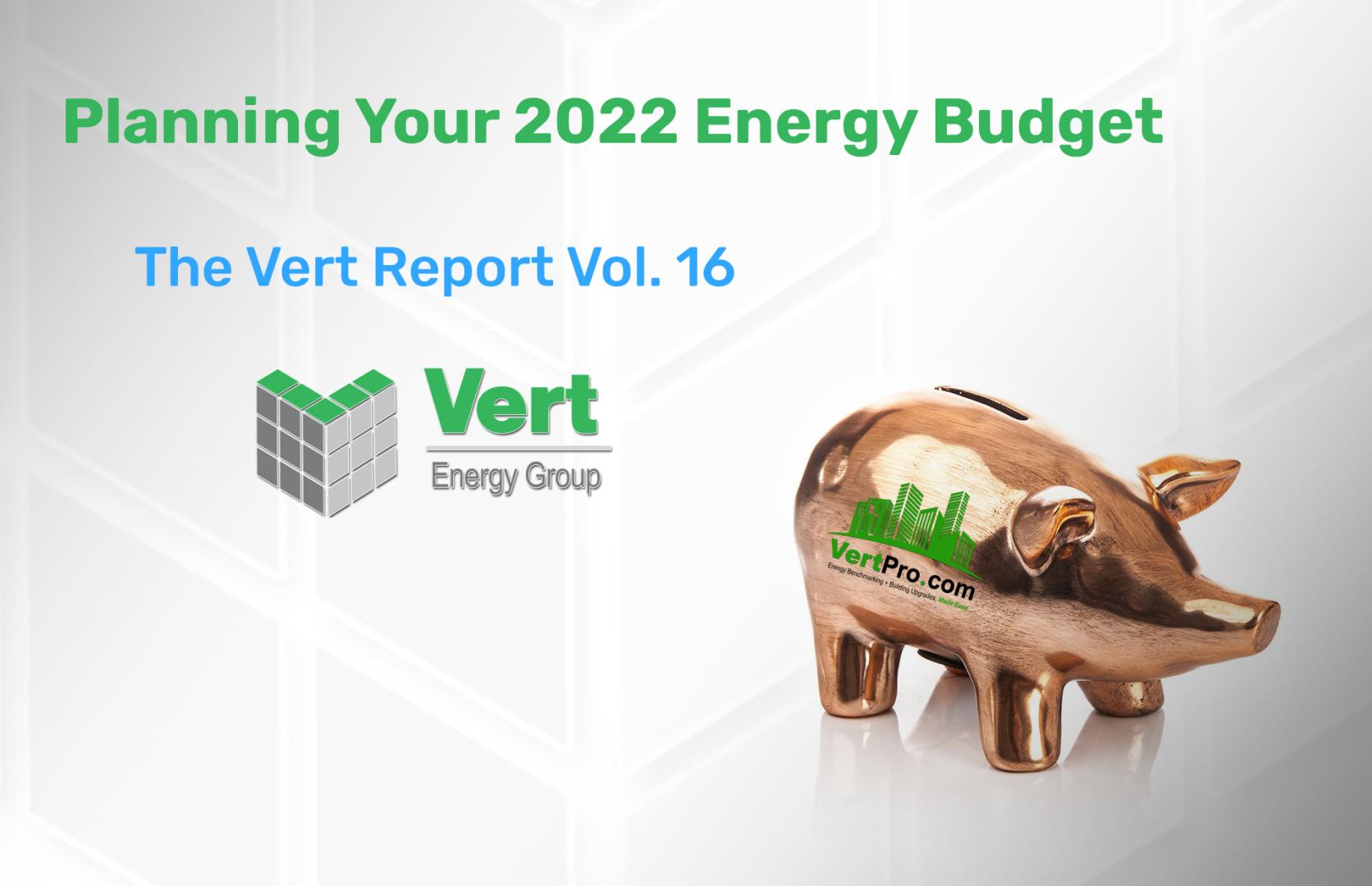 Planning Your 2022 Energy Budget