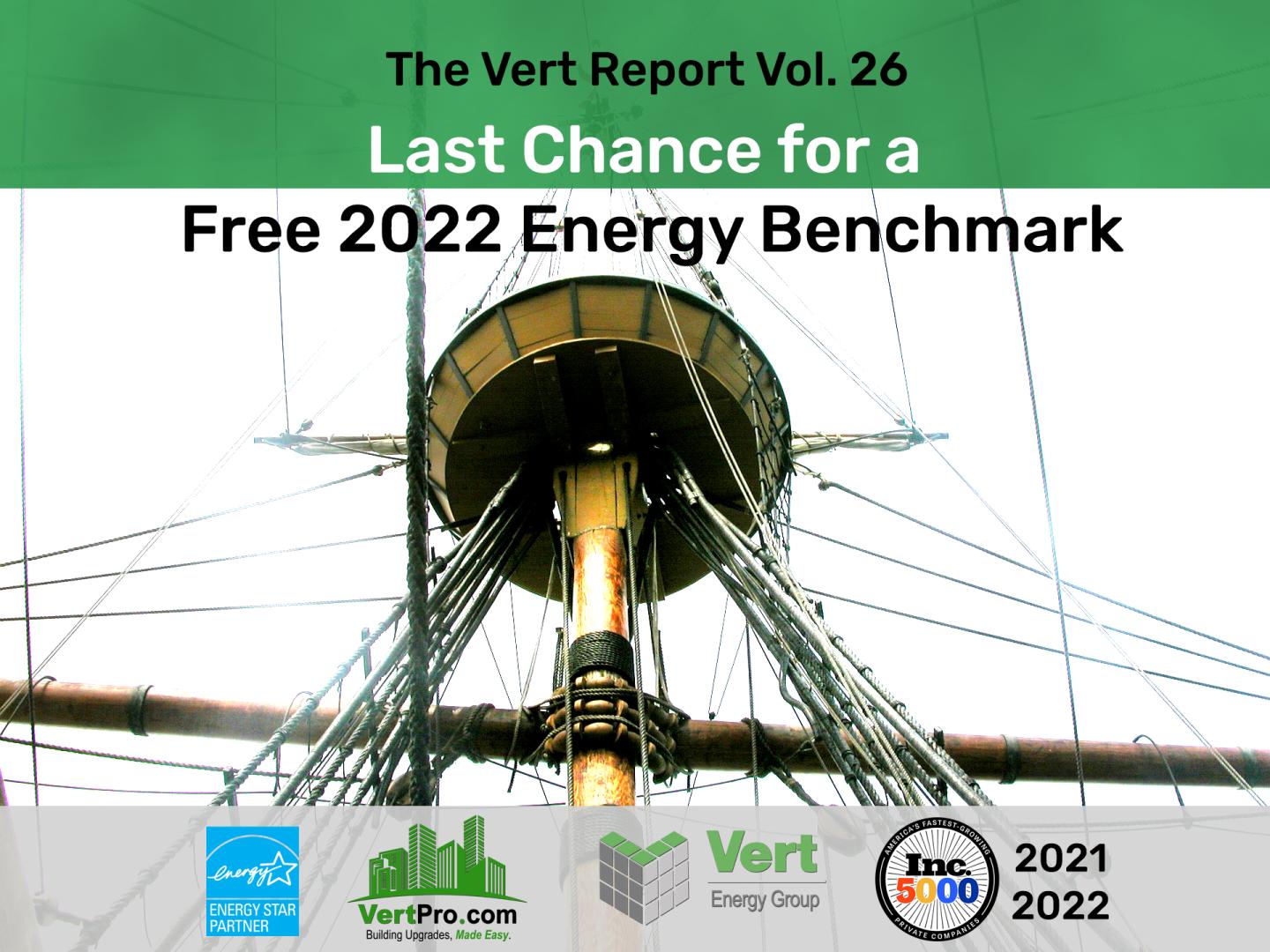 Offering a Free 2022 Energy Benchmark