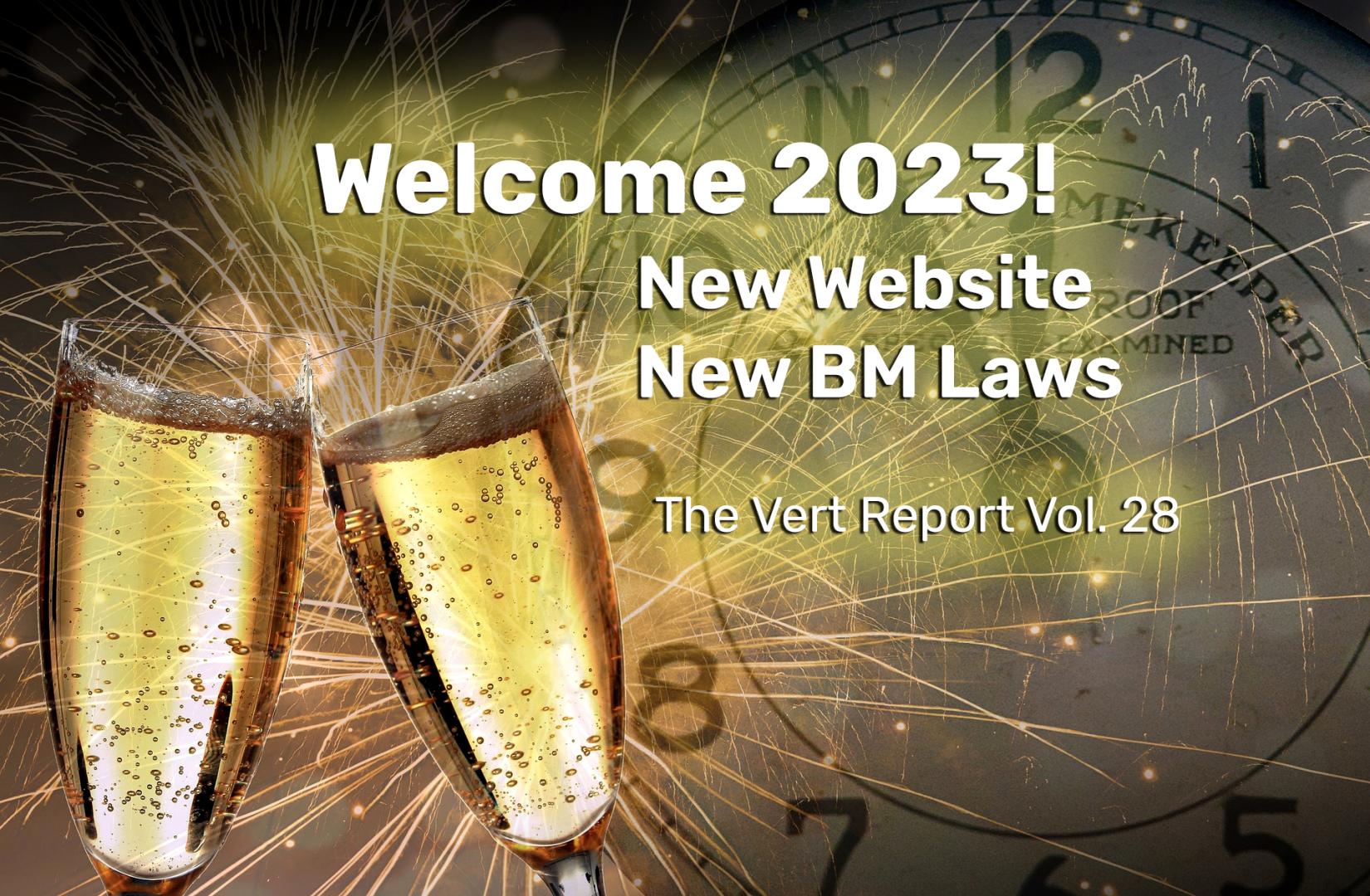 New Website and New Benchmarking Laws